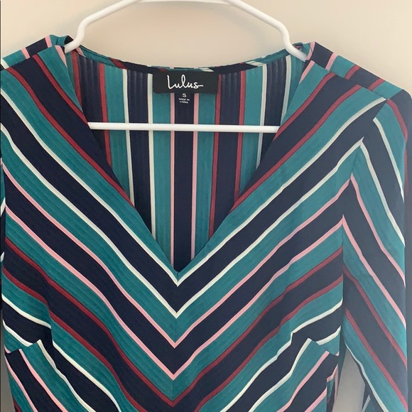 Chic Multi Stripe Dress - Picture 3 of 4